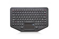 China Rubber Silicone Industrial Keyboard Touchpad With Fingerprint Reader supplier