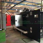 Black Color Natural Gas CHP , 60Hz 220V 180KW Natural Gas Cogeneration Speed 1800 for sale
