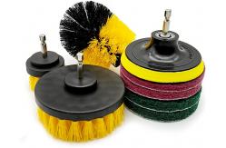 China 1.25in Long Drill Cleaning Brush Set 8pcs Different Stiffness supplier