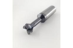 China High Precision GU25UF Carbide swallowtail Cutter PVD Coating For Plastic Moulds supplier