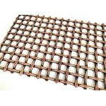 Kent Design Decorative Metal Mesh Grilles Flat Single Crimp Wire Grille Fabric for sale
