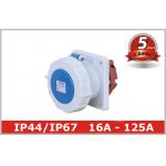 IEC CEE Single Phase Industrial Electrical Sockets And Plugs OEM for sale