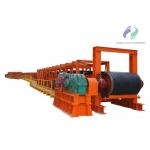 Fixed Large Capacity Rubber Belt Conveyor Carbon Steel Frame Material for sale