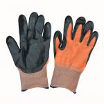Super Grip Nitrile Coated Hand Gloves Prevent Dirt And Debris From Entering for sale