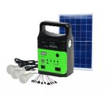 Portable 10W 6V Solar Powered Outdoor Lighting Systems Rechargeable 2.8Kg For Camping for sale