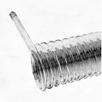 Transparent quartz glass tube/Quartz spiral quartz tube (applied to the chemical industry) for sale