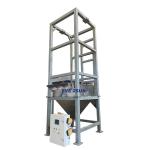 Explosion Proof Bulk Bag Unloading System Dust Free Ton Bag Unpacking Machine for sale