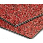 High Scratch Resistance Marble Aluminum Composite Panel Weather Resistance 5.5kg/M2 for sale