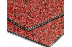 China Lightweight Scratch Resistance Marble Aluminum Composite Panel supplier