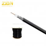 Economy RG6 CATV Coaxial Cable 18 AWG CCS 40% AL Braid for Satellite TV for sale