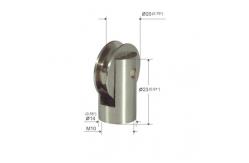 China M10 Female Thread Suspended Ceiling Wire Attachment With Roller Shaft YW86274 supplier