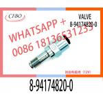 Auto Magnet Valve Cut Off Stop Solenoid Valve 8-94174820-0 For ISUZU Engine for sale