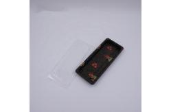 China Printed PS Plastic Sushi Tray Recyclable Dustproof supplier
