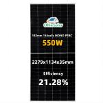 Home Half Cell Monocrystalline Solar Panel 182mm 10bb 545W 550W 560W for sale