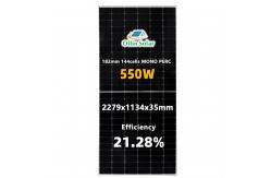 China Home Half Cell Monocrystalline Solar Panel 182mm 10bb 545W 550W 560W supplier