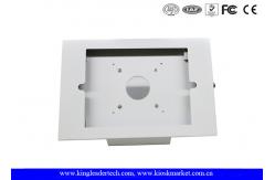 China Theft Resistant Tablet Display Stand Paint Finish FCC Wall Mount Kiosk Enclosures supplier