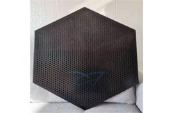 China 8mm Aluminum Metal Ceiling Perforated Hexagonal Clip In Ceiling Panel supplier