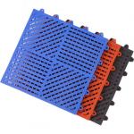 Interlocking Swimming Pool Anti Slip Mats 250MMx250MM 13MM Thick for sale