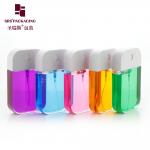 Wholesale Pocket Size Transparent PETG Plastic Perfume Packaging Square Phone Mist Spray Bottle 50ml for sale