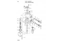 China Excavator Parts Relief Valve 4358914 4289603 for EX200-5 EX230-5 supplier