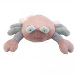 Custom Soft PP Cotton Stuffed Baby Eight Legs Animal Toy Multi Colors Plush Crab Animal Toy for sale