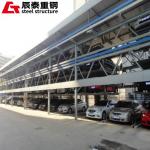 Prefabricated Three Dimensional Garage , Metal Parking Garage Building for sale