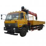 High End Dongfeng 6x6 off Road 4 Support Legs Lifting Crane 20ton Truck Mounted Crane for sale