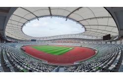 China High Strength Full PU Running Track EPDM Granules Training Center supplier