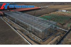 China Engineer Guidance On Site Iron Steel Structure Building Construction Single Slop Method supplier