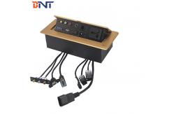 China Modern Pop Up Socket / Desk Mounted Power Sockets With US Standard Power Configuration supplier