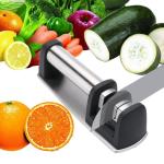 2 Stage Kitchen Knife Sharpener With Stainless Steel Base Replace Sharpening Part for sale