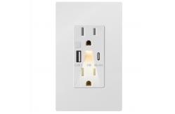 China 20W Power PD20W Night Light Usb Outlet For Quick Charging supplier