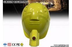 China Lithium Ion Safety Mining Led Lights , 1W LED Coal Miner Hard Hat Light  supplier