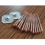 Mild Steel Copper Plated Insulation Pins For Ship Building Rock Wool for sale