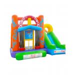 Adult Inflatable Castles With Colorful Circular Patterns for sale