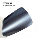 PET-PD266 PET Vinyl Car Sticker Protective Film with Matte Midnight Blue color for sale