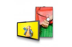 China 32 Digital Signage Window Display High Brightness Advertising Hanging Display supplier