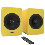 Wood TWS Bookshelf Bluetooth Speakers Portable True Wireless Speakers 200W RMS