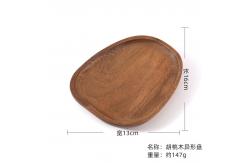 China Solid Wood Irregular Shaped Tableware Dinner Plate Kitchen Supplies supplier