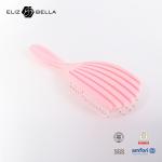 Custom Wet And Dry Curved Vent Spiral Hair Brush Comb Circle Massage Square Paddle Detangle Hair Brush For Curly Hair for sale