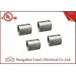 1-1/4 inch 1-1/2 inch Electro Galvanized IMC Coupling 3.0mm Thickness Inside Thread for sale