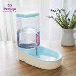 Blue Easy Carrying 2.5kg PP Pet Feeder Bowls for sale