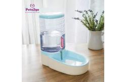 China Blue Easy Carrying 2.5kg PP Pet Feeder Bowls supplier