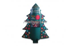 China Christmas Tree Shaped Auto Pop Up Merchandising Shelf supplier
