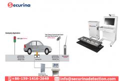 China Fixed Under Vehicle Scanner System , Auto Security Camera System 5000*2048 Pixels supplier