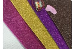 China Stylish Shiny Glitter Foam Sheets Crafts Wrapping Paper 1/128 Glitter Sand Material supplier