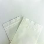 Digital Printing White Kraft Paper Biodegradable Bags with Zipper for sale