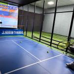 Ar Sports Amusement Park Game Indoor Tennis Ball Machine Tennis Ball Machine for sale
