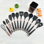 Non - Stick Silicone Kitchen Utensil Sets 13 Pieces Cooking Shovel Spoon for sale