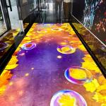 3d Ir Camera Motion Capture Interactive Ground Projection System